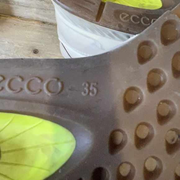 Childrens Big Kids Ecco Leather Comfort Walking Shoes Sneakers EUR 35 US 2.5-3 Y - Picture 6 of 6